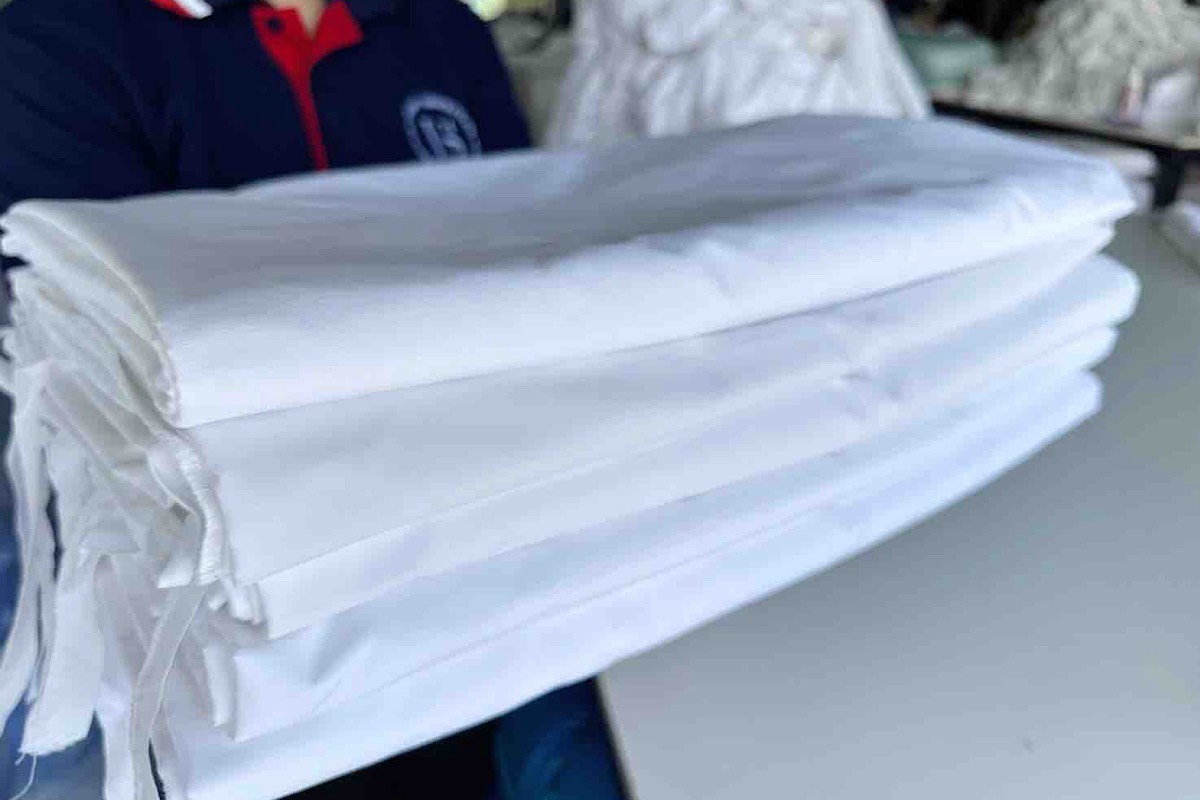 บริการซักผ้าโรงแรม ดอนเมือง โดยโรงงานซักผ้าอุตสาหกรรม JS Laundry Service